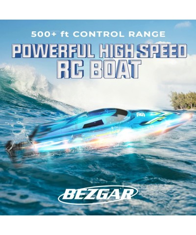 TX121 RC Boat Remote Control Boat for Pools and Lakes 2.4GHz Racing RC Boats for Adults and Kids Top Speed 20+MPH Features wi...