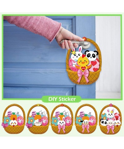 260 Pcs Easter Crafts for Kids Easter Foam Stickers Bunny Eggs Chick DIY Set Basket Stuffers Easter Decorations Gifts for Boy...