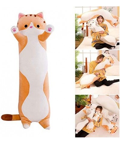 LIVEDAY Plush Cats Doll Soft Stuffed Pillow Doll Gift Cute for Kids and Girlfriend (Brown 130 cm) $88.22 Kids' Plush Toy Pillows