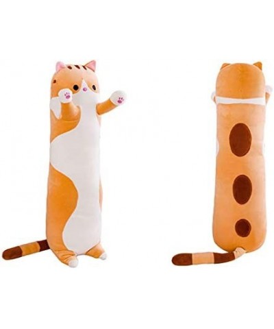 LIVEDAY Plush Cats Doll Soft Stuffed Pillow Doll Gift Cute for Kids and Girlfriend (Brown 130 cm) $88.22 Kids' Plush Toy Pillows