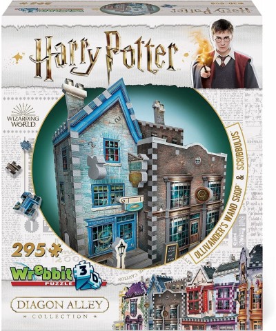Puzzle Harry Potter Diagon Alley Collection - Ollivanders and Scribbulus 3D Jigsaw Puzzle (295-Pieces) $49.55 3-D Puzzles
