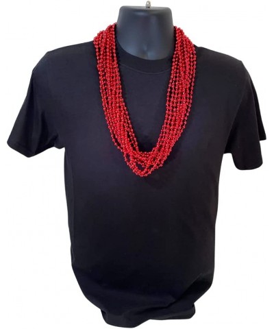 33 inch 07mm round metallic red mardi gras beads - 6 dozen (72 necklaces) $23.90 Kids' Dress-Up Accessories