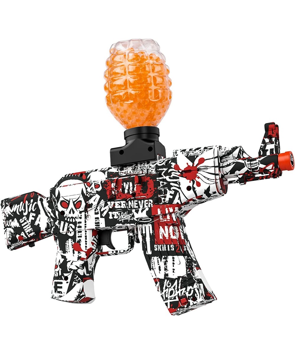 Splatter Ball Blaster AKM-47 Gel Ball Blaster Outdoor Team Game Automatic Water Electric Shooting Toy for Kids Ages 12+ Hallo...