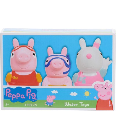 Peppa Pig Bath Toys 3-piece Set Kids Toys for Ages 3 Up Amazon Exclusive $20.58 Bathtub Toys