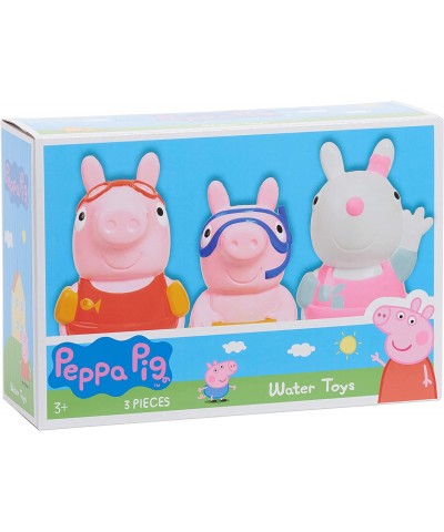 Peppa Pig Bath Toys 3-piece Set Kids Toys for Ages 3 Up Amazon Exclusive $20.58 Bathtub Toys