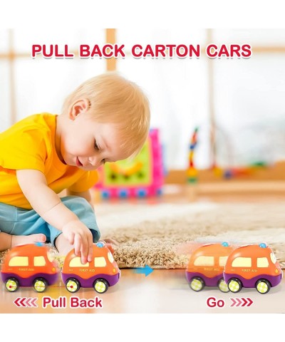 Baby Toy Cars for 1 Year Old Boy Pull Back Cars Toddler Toys Age 1-2 Cartoon Truck Toys for 2 Years Old Boy Town Vehicles Bab...