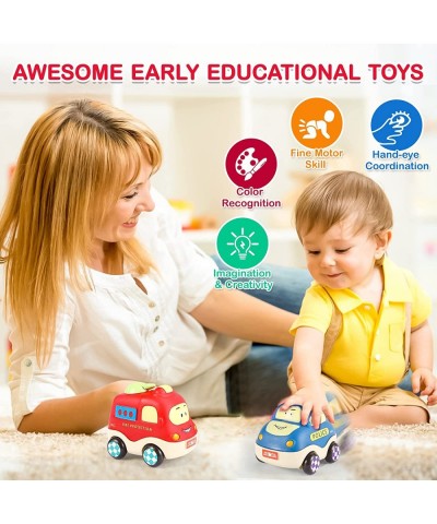 Baby Toy Cars for 1 Year Old Boy Pull Back Cars Toddler Toys Age 1-2 Cartoon Truck Toys for 2 Years Old Boy Town Vehicles Bab...