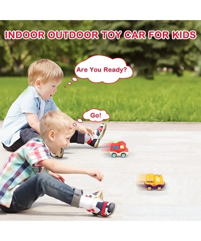 Baby Toy Cars for 1 Year Old Boy Pull Back Cars Toddler Toys Age 1-2 Cartoon Truck Toys for 2 Years Old Boy Town Vehicles Bab...