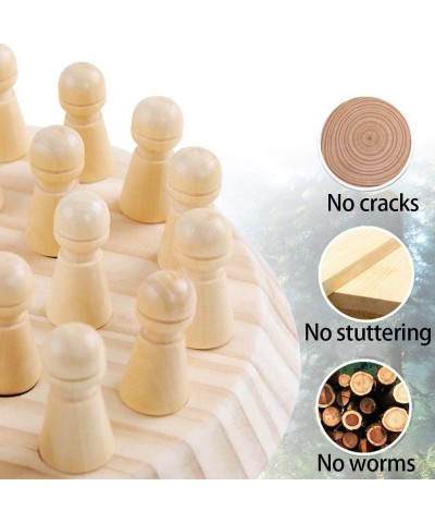 Wooden Memory Match Stick Chess Game Color Memory Chess Funny Block Board Game Memory Match Stick Chess Game Parent-Child Int...