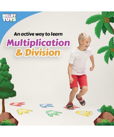 Dino Stomp Multiplication Game I Includes 144 Multiplication Flash Cards and 144 Division Flash Cards | Math Games for Kids 8...