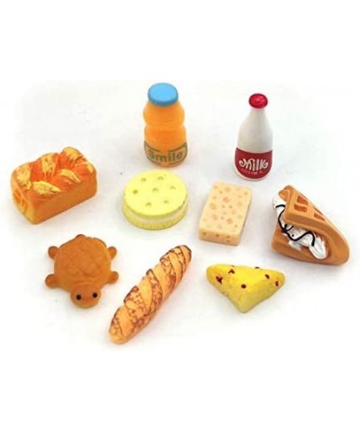 Miniature Food Drink Bottles Pretend Play Kitchen Game Party Toys (10 Bottles + 10 Foods（Random）) $14.66 Dollhouse Accessories