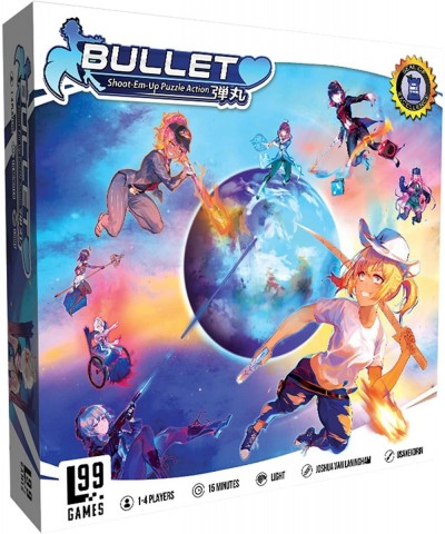 Bullet Heart Board Game | Fast-Paced Shoot Em Up Puzzle Action Game | Tactical Strategy Game for Adults and Kids | Ages 12+ |...