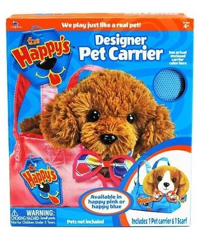 The Happy's Designer Pet Carrier - Blue $14.31 Electronic Pets