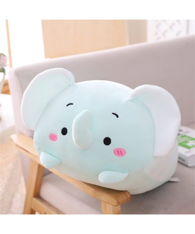 Large Chubby Stuffed Animal Long Throw Plush Pillow Cotton Soft Toys Kids Decorative Pillow Cushion for Bed Sofa (Elephant 60...