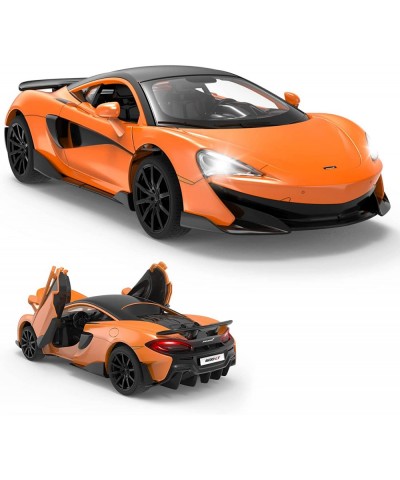 Toy Cars for Kids Ages 3+ 1:32 Scale McLaren 600LT Metal Model Pull Back Cars with Sound and LEDs Diecast Car Toy Cars Birthd...
