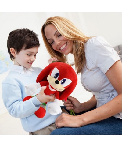 Toy Knuckles Plush The Official The Hedgehog Movie Toys Shadow Tails Plush Doll Toys Gifts for Boys and Girls(Red) $39.63 Stu...