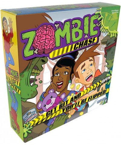 Zombie Chase — Exciting Intro Strategy Game — Win 2 Ways — Win as a Human or a Zombie — for Ages 7+ $27.47 Board Games