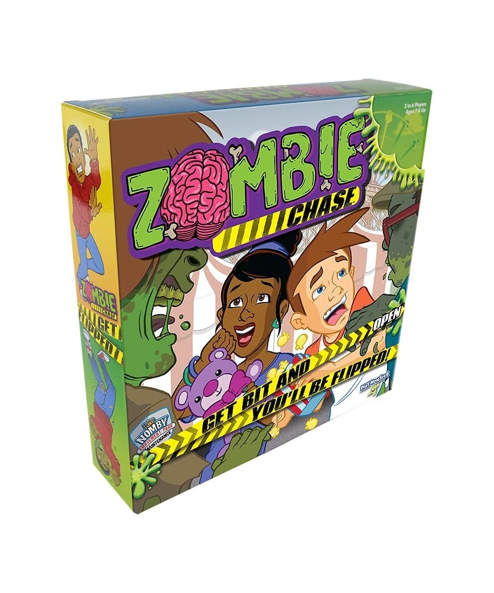 Zombie Chase — Exciting Intro Strategy Game — Win 2 Ways — Win as a Human or a Zombie — for Ages 7+ $27.47 Board Games