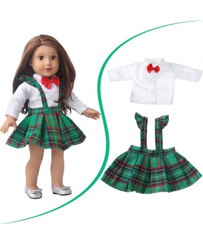 SpofewAmerican 18-inch Doll Costume and Accessories 21 45CM Doll Costume Dresses - Includes 10 Outfits with Headbands Bobby p...