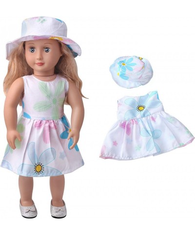 SpofewAmerican 18-inch Doll Costume and Accessories 21 45CM Doll Costume Dresses - Includes 10 Outfits with Headbands Bobby p...