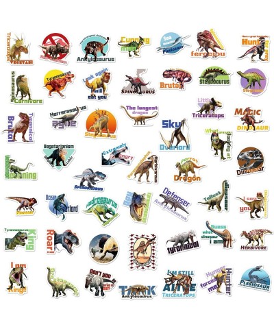 50PCS Kids Dinosaur Stickers Cute Waterproof Cartoon Stickers for Kids for Stationery Luggage Teaching Rewards $14.06 Kids' S...