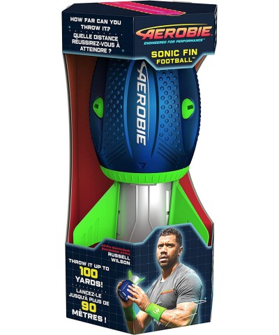 Sonic Fin Football Aerodynamic Russel Wilson Football Toy Now with Softer Foam & Fins Outdoor Games for Kids and Adults Aged ...