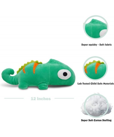 Cute Chameleon Plushie Toy - 10 Inches Stuffed Reptile Animal Plush - Plushy and Squishy Lizard with Soft Fabric and Stuffing...