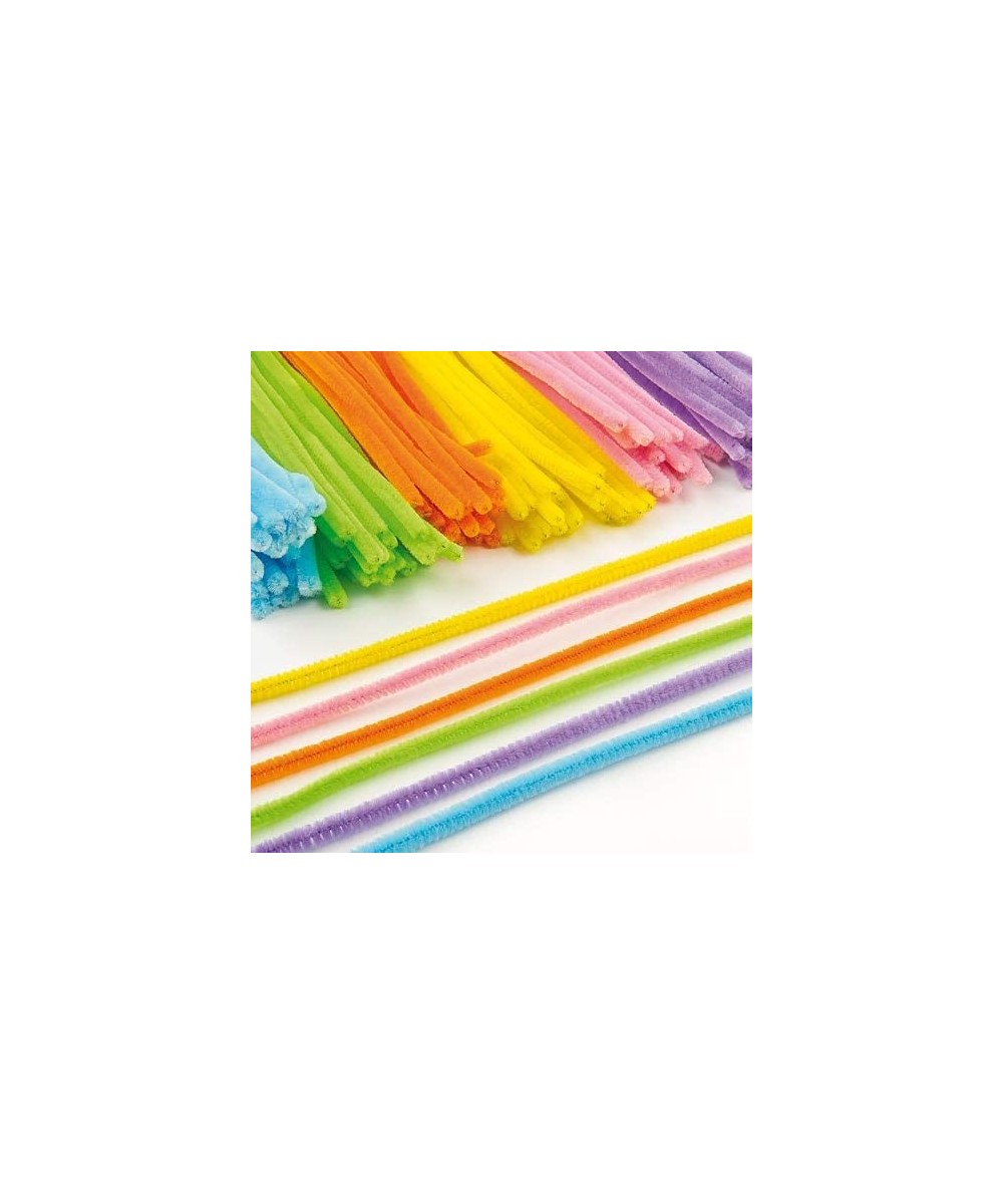 EV2713 Fluffy Soft Pipe Cleaners - Pack of 120 Value Pack of Craft Supplies for Kids in 6 Assorted Colors $14.98 Kids' Drawin...