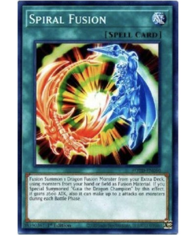 Spiral Fusion - ROTD-EN050 - Common - 1st Edition $10.98 Card Games