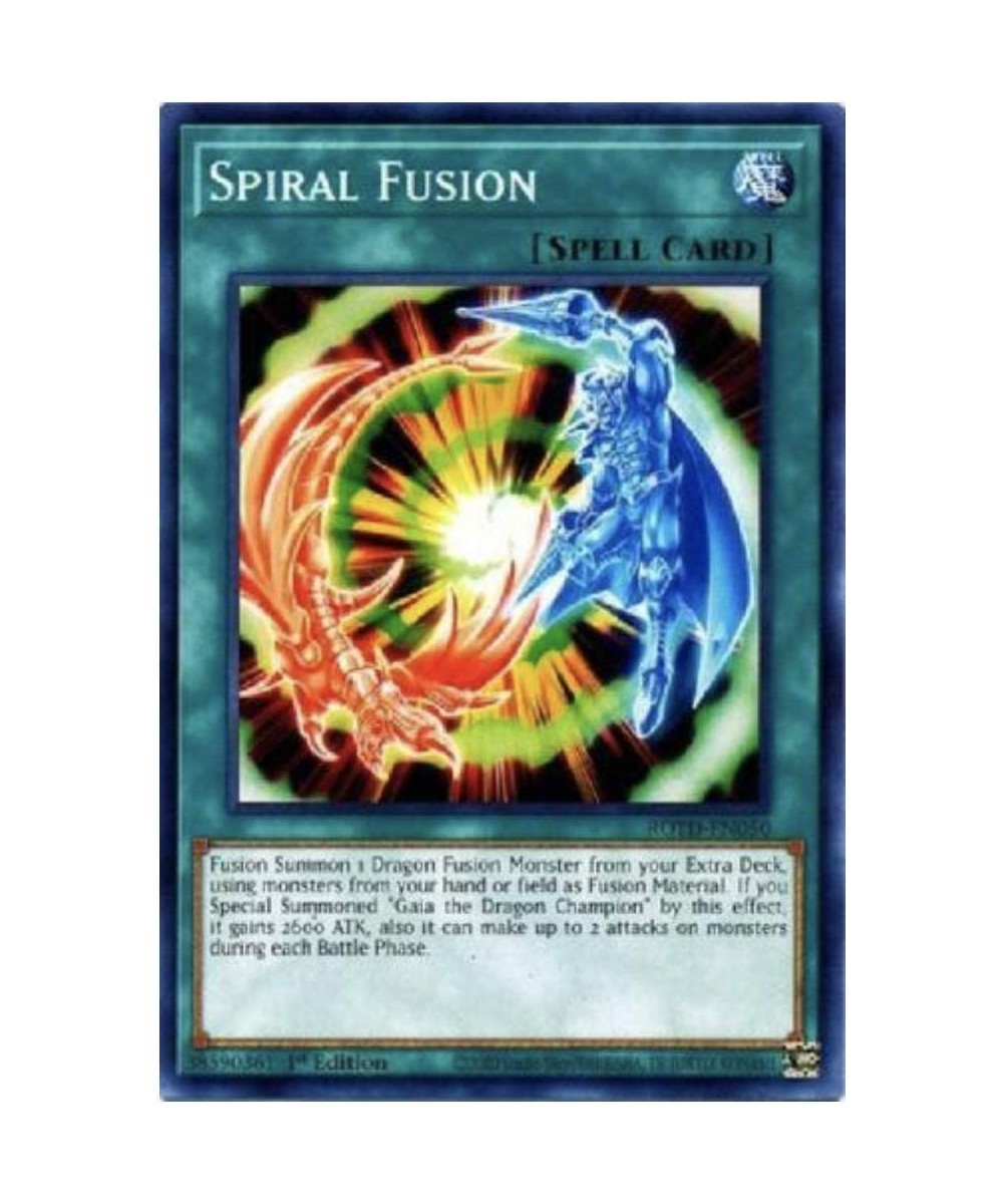 Spiral Fusion - ROTD-EN050 - Common - 1st Edition $10.98 Card Games