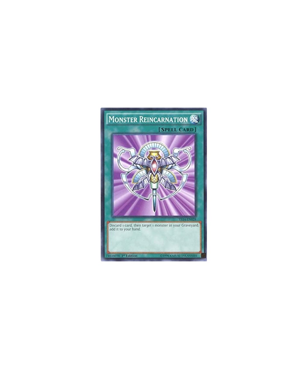 Monster Reincarnation (YS14-EN028) - Super Starter - Space-Time Showdown - 1st Edition - Common $10.28 Card Games