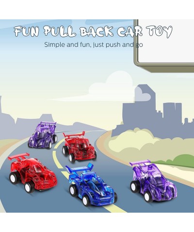 50 Pieces Pull Back Race Cars Party Favor Car Toys Cute Mini Cars Tiny Cars Plastic Car Pull Back Cars Vehicles Themed Birthd...