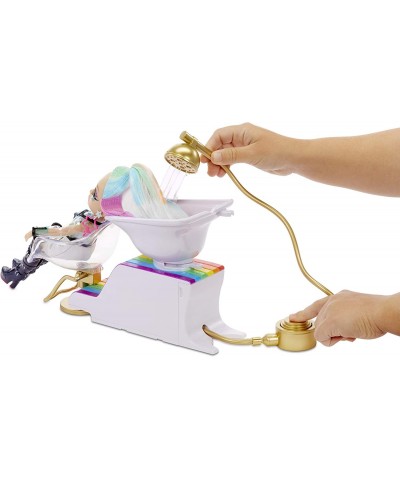 Salon Playset with Rainbow of DIY Washable Hair Color Foam for Kids and Dolls - Doll Not Included $58.36 Dolls