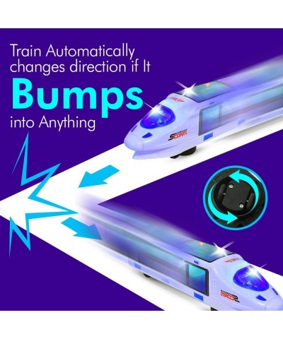 WolVolk Beautiful 3D Lightning Electric Train Toy for Kids with Music goes Around and Changes Directions on Contact $30.33 Pl...