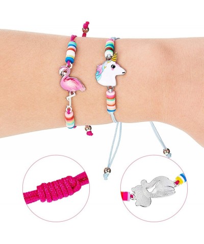 20 Pieces Unicorn Bracelets Friendship Bracelets for Girls Women Bracelets Jewelry Animal Pendant Unicorn Owl Cute Bracelets ...