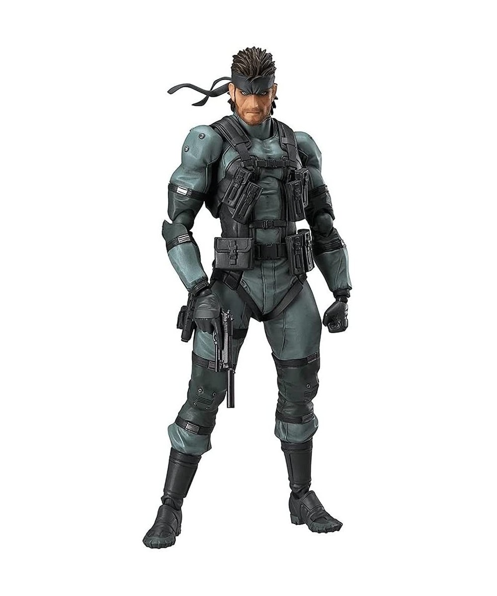 Game Metal Gear Solid 2: SONS of Liberty Solid PVC Action Figure 6-inch Animated Action Diagram Boxed $81.26 Action Figures