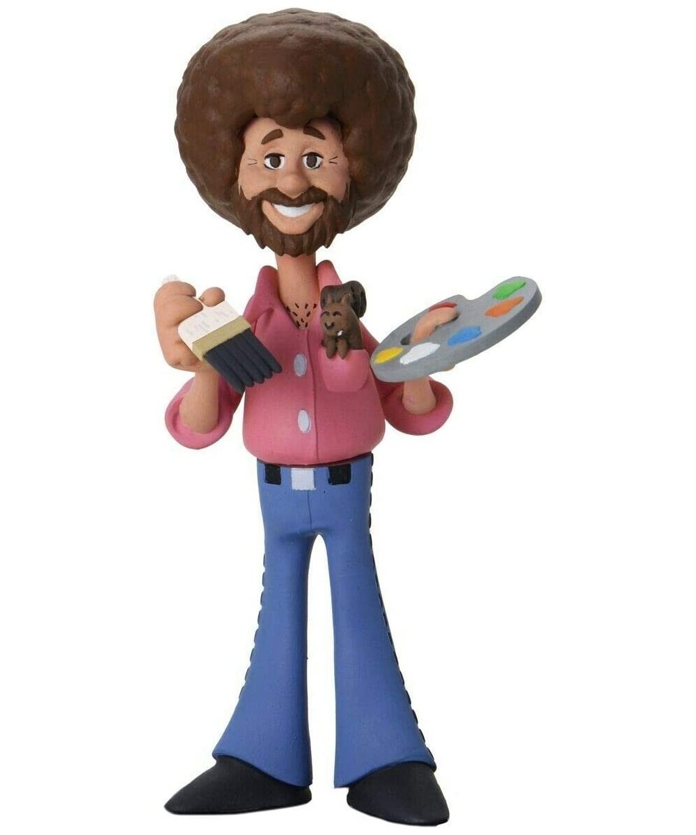 Bob Ross – 6” Scale Action Figure – Toony Classics Bob Ross with Peapod - NECA $46.70 Action Figures