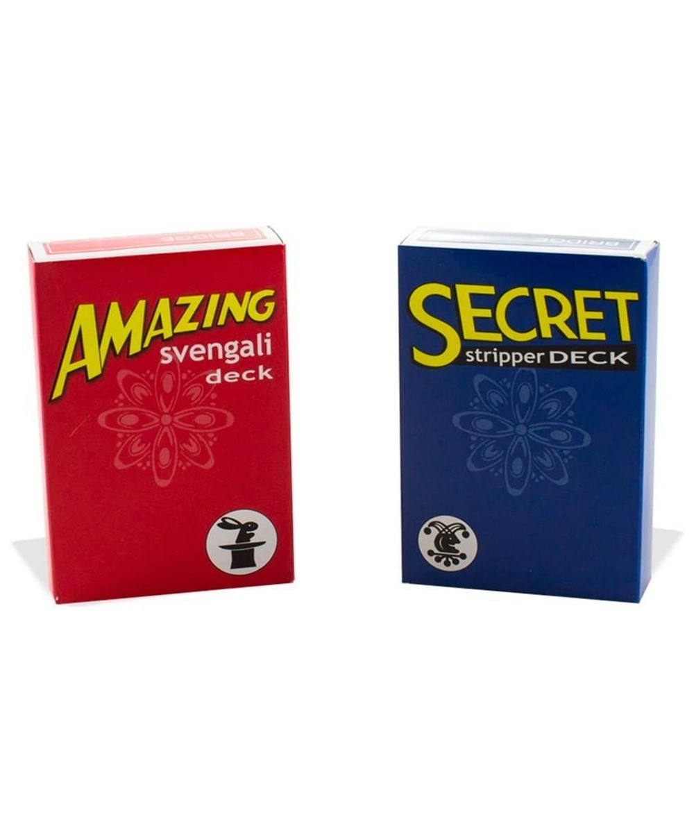 Amazing Svengali and Secret Stripper Deck Kit Hundreds of Possible Tricks from Beginner to Expert in This Set (Red Svengali a...