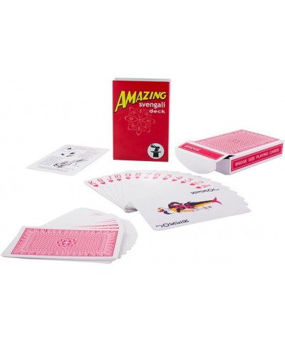 Amazing Svengali and Secret Stripper Deck Kit Hundreds of Possible Tricks from Beginner to Expert in This Set (Red Svengali a...