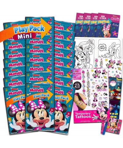 Disney Minnie Mouse Birthday Party Favors Set - Bundle with 24 Minnie Play Packs | Mini Coloring Books Stickers and More for ...