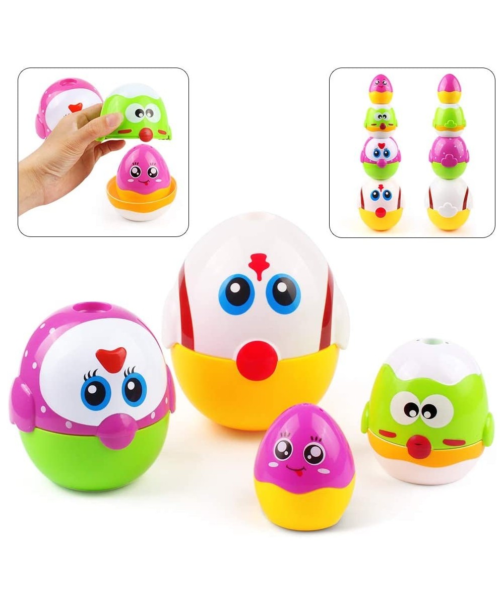 Easter Egg Toys for Toddler Nesting & Stacking Eggs with Toys Inside Easter Basket Stuffers Gifts for Toddler Girls Boys East...