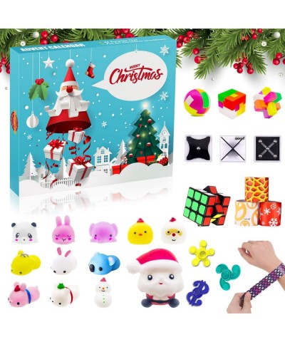 Party Favor Toys Surprise Advent Calendar Christmas Countdown Calendar 24 PCS Fidget Toys for Count Down Christmas Holiday Pa...