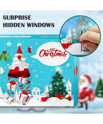 Party Favor Toys Surprise Advent Calendar Christmas Countdown Calendar 24 PCS Fidget Toys for Count Down Christmas Holiday Pa...