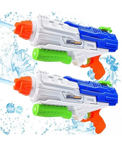 Water Guns 2pcs Large Capacity 1250cc Super Long-Range 11m Shooter Play Outdoor Water Game Beach Rafting Water Fight Squirt G...