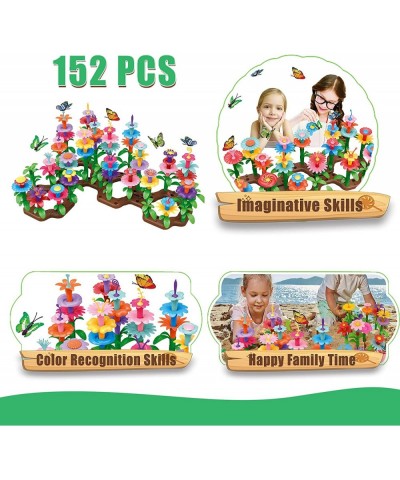 Toys for Girl Ages 3 4 5 6 7 Years Old Flower Garden Toddler Toys for a Happy Time Educational Activity Stem Toys as Gifts fo...