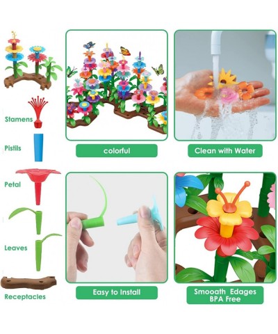 Toys for Girl Ages 3 4 5 6 7 Years Old Flower Garden Toddler Toys for a Happy Time Educational Activity Stem Toys as Gifts fo...