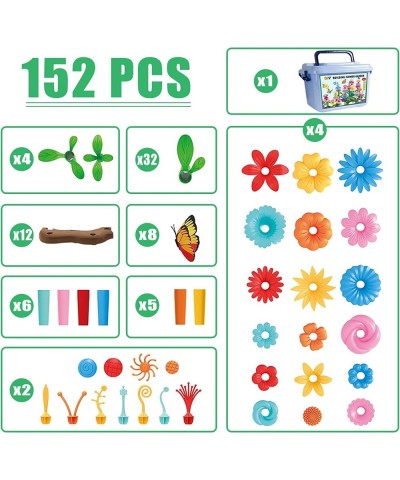 Toys for Girl Ages 3 4 5 6 7 Years Old Flower Garden Toddler Toys for a Happy Time Educational Activity Stem Toys as Gifts fo...