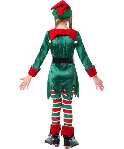 Elf Costume for Girls Elf Costume for Kids Christmas Elf Dress for Girls $61.60 Kids' Costumes