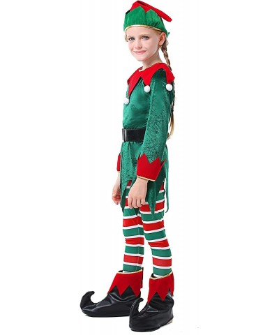 Elf Costume for Girls Elf Costume for Kids Christmas Elf Dress for Girls $61.60 Kids' Costumes