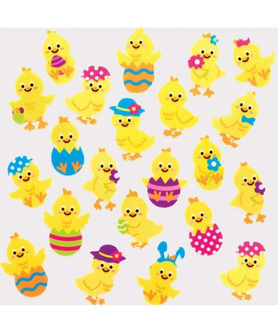 AT438 Easter Chick Felt Stickers - Pack of 100 Small Stickers for Childrens Art and Craft Projects $15.41 Kids' Stickers